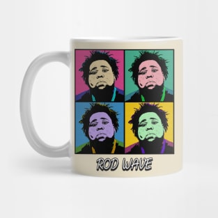 Rod Wave 80s Pop Art Style Mug